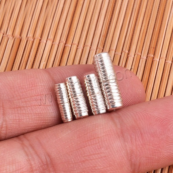 925 Sterling Silver Screw Clasp, Column, different size for choice, Sold By PC