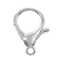 Lobster Swivel Clasp, Zinc Alloy, platinum color plated, nickel, lead & cadmium free Approx 3mm 