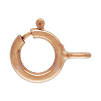 Gold Filled Spring Ring Clasp, 14K rose gold-filled, 5.5mm Approx 1.5mm 