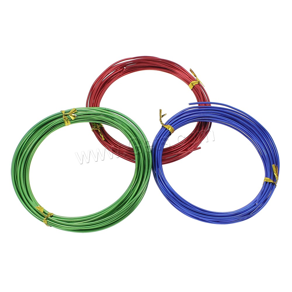 Aluminum Wire, electrophoresis, different size for choice, more colors for choice, Sold By Spool