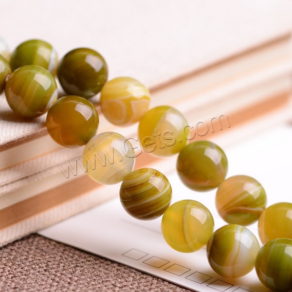 Natural Lace Agate Beads, Round, different size for choice, olive green, Grade AAAAAA, Hole:Approx 1mm, Length:Approx 15.5 Inch, Sold By Strand