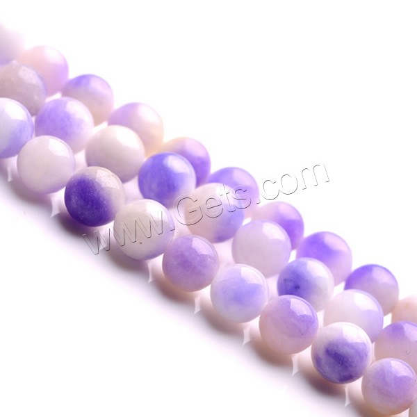 Purple Chalcedony Bead, Round, natural, different size for choice, Grade AAAAA, Hole:Approx 1mm, Length:Approx 15.5 Inch, Sold By Strand
