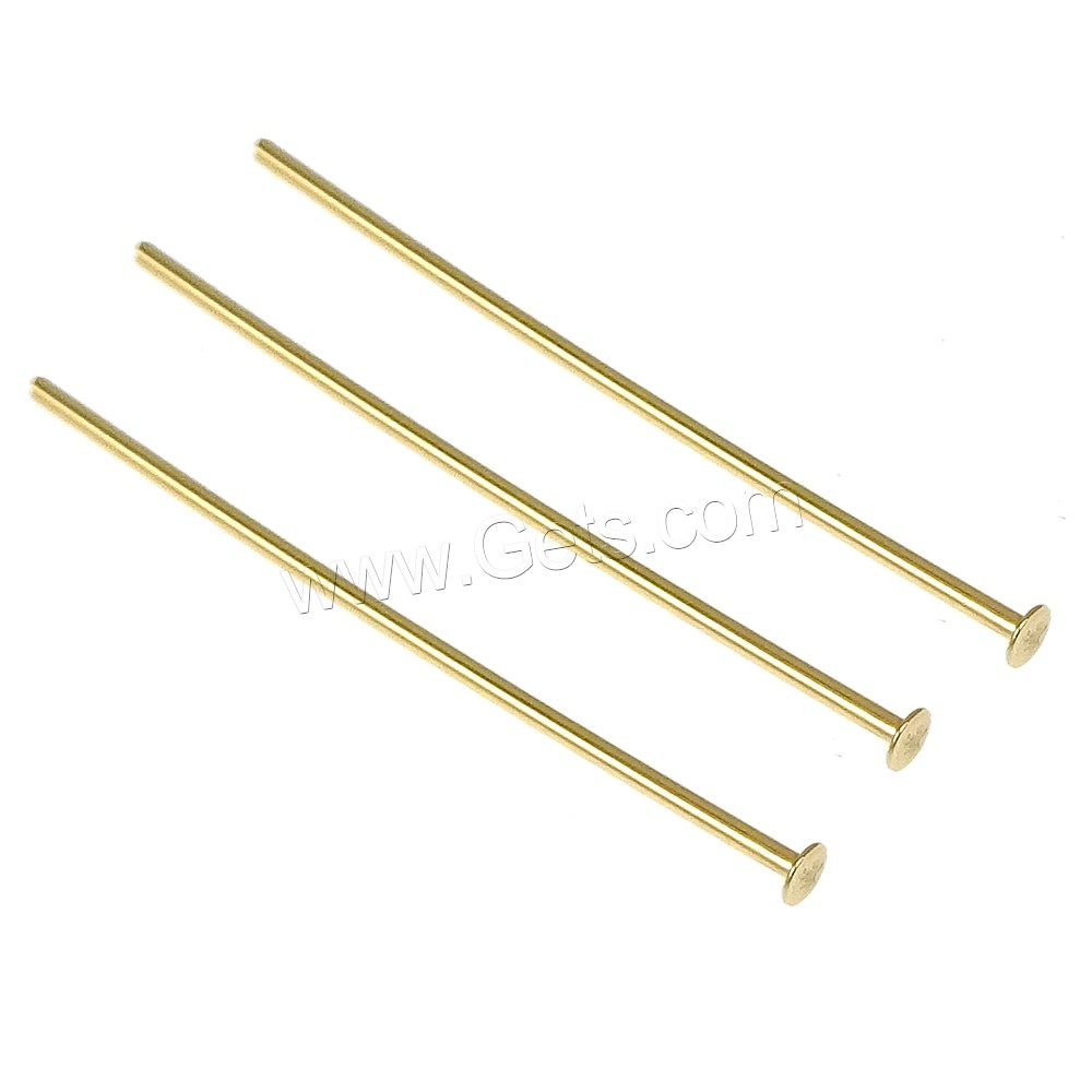 Gold Filled Headpin, 14K gold-filled & different size for choice, Sold By PC