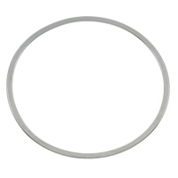 Anillo de enlace de acero inoxidable, Donut, color original, 46x1mm, diámetro interior:aproximado 42mm, Vendido por UD