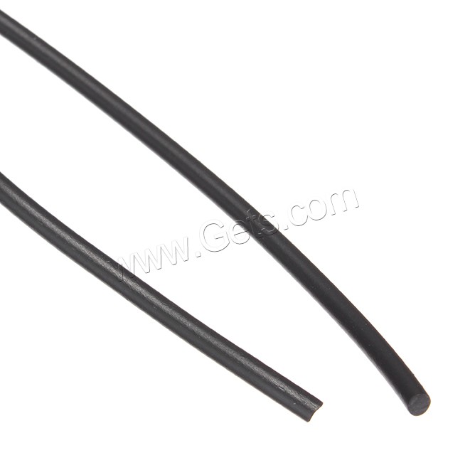 Резиновый шнур, Мягкий ПВХ, больше размеров для выбора & прочный, черный, 23м/KG, продается KG