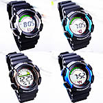 Dive Watch, Silicone, with zinc alloy dial, plated, LED nickel, lead & cadmium free, 32mm, 20mm Approx 9.8 Inch 