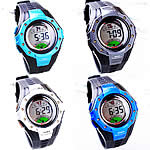 Dive Watch, Silicone, with zinc alloy dial, plated, LED nickel, lead & cadmium free, 32mm, 18mm Approx 9 Inch 