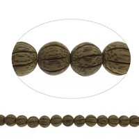 Perles en bois d'origine, Rond, couleur originale, 20mm Environ 3mm Environ 31 pouce, Environ Vendu par brin