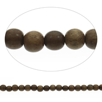 Perles en bois d'origine, Rond, couleur originale, 12mm Environ 2mm Environ 30 pouce, Environ Vendu par brin