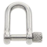 Stainless Steel Screw Pin Shackle, original color Approx 