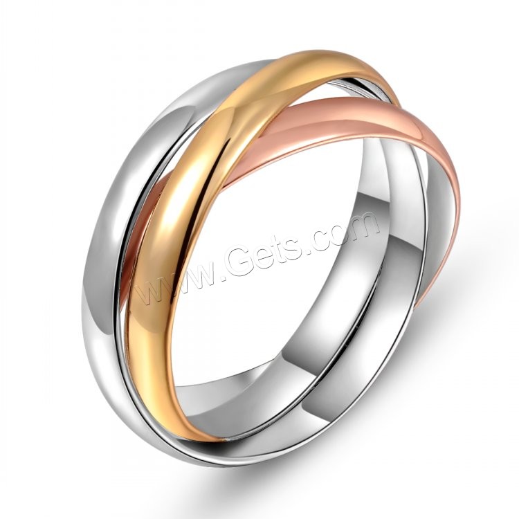 Newegg® Finger Ring, Brass, plated, different size for choice, 9mm, Sold By PC