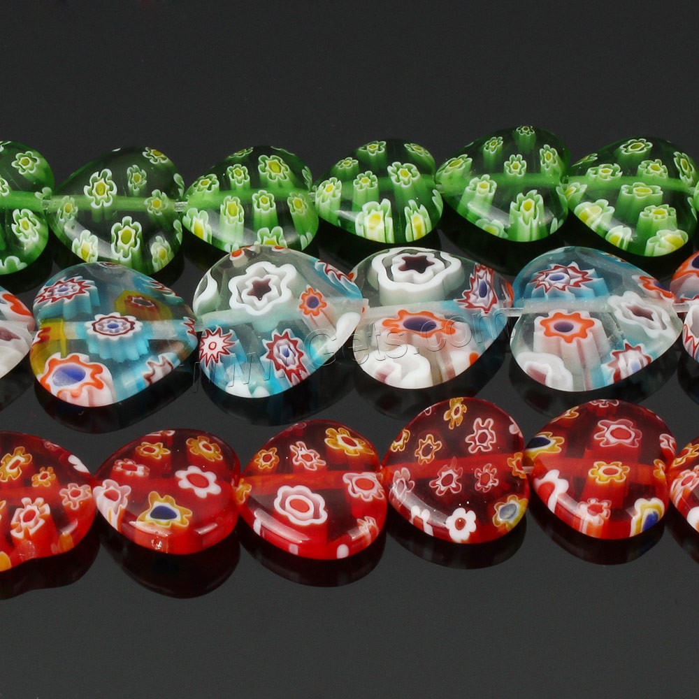 Murano Millefiori Lampwork Beads, Evil Eye, handmade, Islamic jewelry & different size for choice, more colors for choice, Hole:Approx 1mm, Length:Approx 15.5 Inch, Sold By Strand