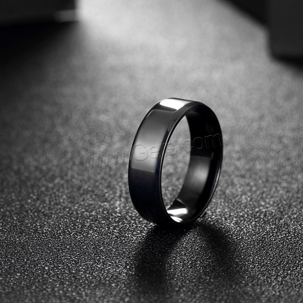 Stainless Steel, black ionic, different size for choice & for man, 6x22mm, Sold By PC