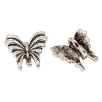 Zinc Alloy Spacer Bar, Butterfly, antique silver color plated , lead & cadmium free Approx 1.5mm 