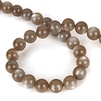 Natural Moonstone Beads, Round, 8mm Approx 0.8mm Approx 16 Inch, Approx 