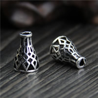 Thailand Sterling Silver Bead Caps, hollow Approx 1.5mm 