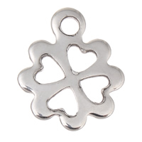 Stainless Steel Flower Pendant, original color Approx 1mm 