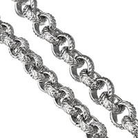 Stainless Steel Rolo Chain original color 