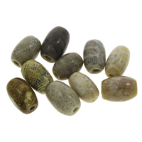 Хризантемный камень, камень хризантема, Цилиндрическая форма, натуральный - отверстие:Приблизительно 2mm, продается PC
