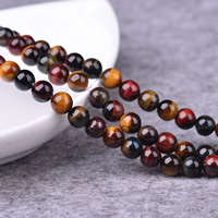 Tiger Eye Beads, Round, natural Approx 1-2mm Approx 15 Inch 