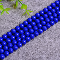 Azurite Beads, Round Approx 0.5-1.5mm Approx 15 Inch 