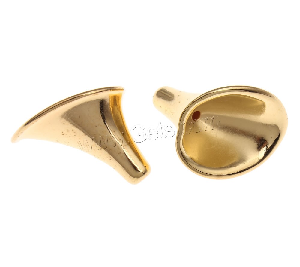 Sterling Silber Finger Ring
, Verkupferter Kunststoff, Blume, goldfarben plattiert, verschiedene Größen vorhanden, Bohrung:ca. 1mm, verkauft von Tasche