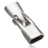 Zinc Alloy Hook and Eye Clasp, platinum color plated, 36mm  Approx 