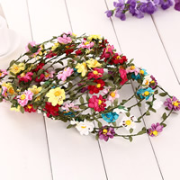 Brautkranz, Seidenspinnerei, Blume, handgemacht, für Braut, keine, 180-190mm, Länge:ca. 23 ZollInch, verkauft von PC