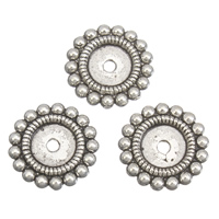 Zinc Alloy Cabochon, Flat Round, antique silver color plated, lead & cadmium free Approx 1mm, Inner Approx 8mm 
