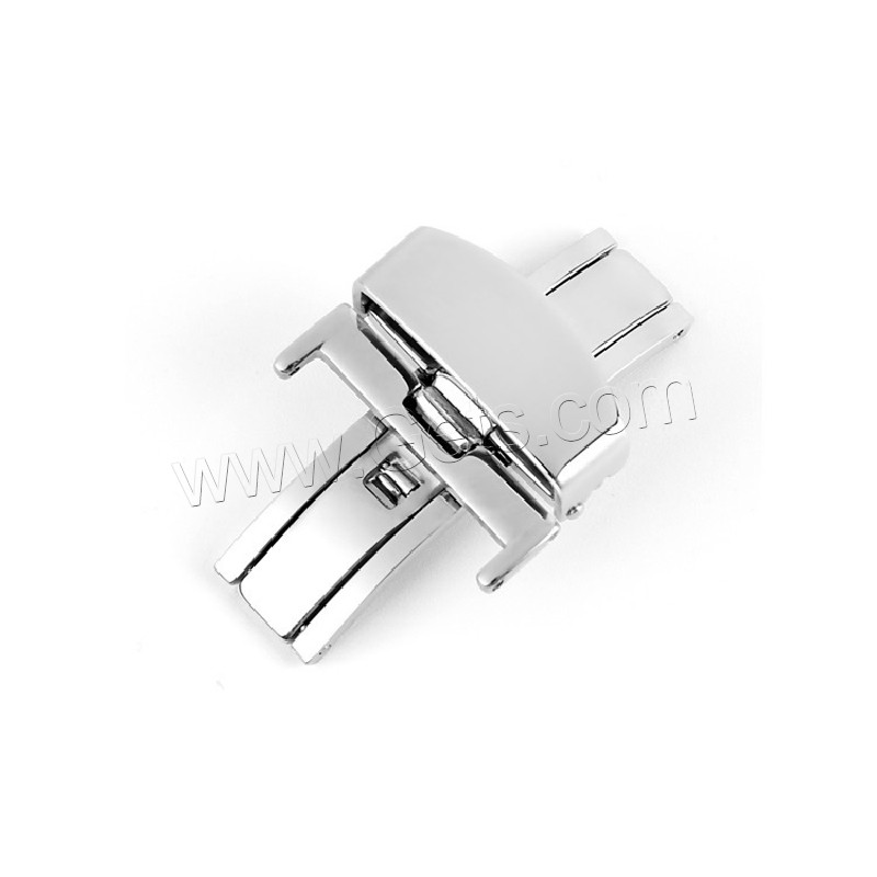Stainless Steel Watch Band Clasp, different size for choice, original color, Sold By PC