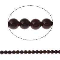 Perles rhodonites, rhodonite, Rond, synthétique, normes différentes pour le choix Environ 1mm Environ 15.5 pouce, Vendu par brin