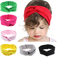 Mode Baby-Stirnband, Baumwolle, elastisch & für Kinder, keine, 200x65mm, Länge:ca. 15 ZollInch, verkauft von Strang