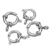 Stainless Steel Spring Ring Clasp original color 