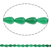 Jade Malaysia Bead, Teardrop, natural Approx 1.5mm Approx 16.5 Inch, Approx 