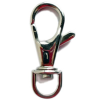 Titanium Steel Lobster Claw Clasp, original color, 35mm Approx 4-5mm 