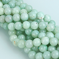 Perles amazonite, Rond, multiple tailles pour le choix, grade A .5 pouce, Vendu par brin