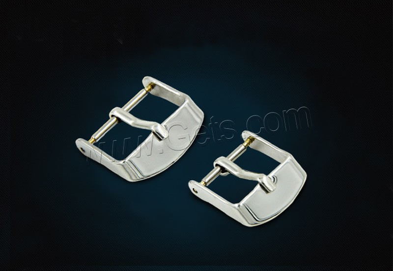 201 Stainless Steel Pin Buckle, rolling & different size for choice, original color, Sold By PC