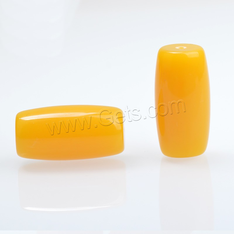 Yellow Baltic Amber Beads, Column, natural, Buddhist jewelry & different size for choice, yellow, Hole:Approx 1mm, Sold By PC