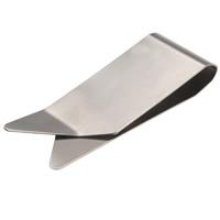 Fashion Money Clip, Stainless Steel, original color 