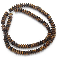 Tiger Eye Beads, Flat Round, yellow Approx 1mm Approx 15.5 Inch, Approx 