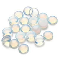 Meer-Opal-Cabochon, Opal, flache Runde, flache Rückseite, 12mm, 20PCs/Tasche, verkauft von Tasche
