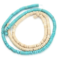 Synthetic Turquoise Beads, Rondelle Approx 1.5mm Approx 15.5 Inch, Approx 
