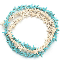 Synthetic Turquoise Beads, Starfish Approx 1.5mm Approx 15.5 Inch, Approx 