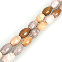 Хризантемный камень, камень хризантема, Овальная форма отверстие:Приблизительно 1mm, длина:Приблизительно 15.5 дюймовый, Приблизительно 32ПК/Strand, продается Strand