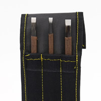 Ferronickel Carving Knife Set, with Waxed Linen Cord & Oxford, 145mm 