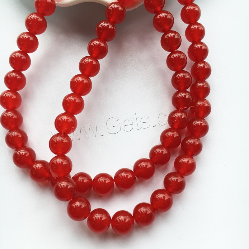 Carnelian Beads, Round, natural, different size for choice, Hole:Approx 1-2mm, Length:Approx 15 Inch, Sold By Strand