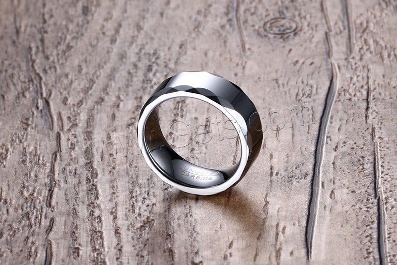 Мужское вольфрамовое стальное кольцо навалом, Вольфрама сталь, разный размер для выбора & Мужский, оригинальный цвет, 8mm, продается PC