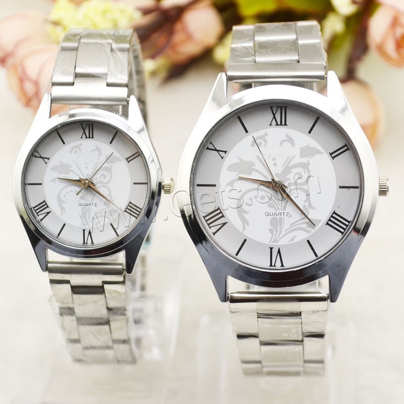 ユニセックス腕時計, ステンレス, とともに 亜鉛合金のダイヤル & ガラス, 中国の動き, 異なるサイズの選択, オリジナルカラー, 売り手 パソコン
