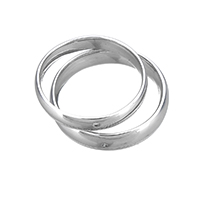 Серебряное кольцо указан, Серебро 925 пробы, разные стили для выбора & инкрустированное микро кубического циркония & для пара, продается PC