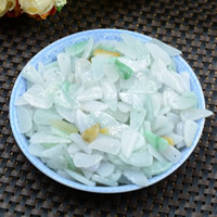 Jadeite Beads, Leaf, natural, 10-14mm Approx 0.7mm 